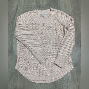CALVIN KLEIN JEANS Pink Knit Sweater
